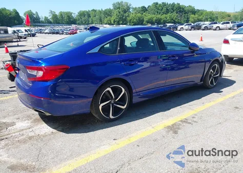 2020 Honda Accord Sport from USA, damaged, VIN 1HGCV1F37LA087997